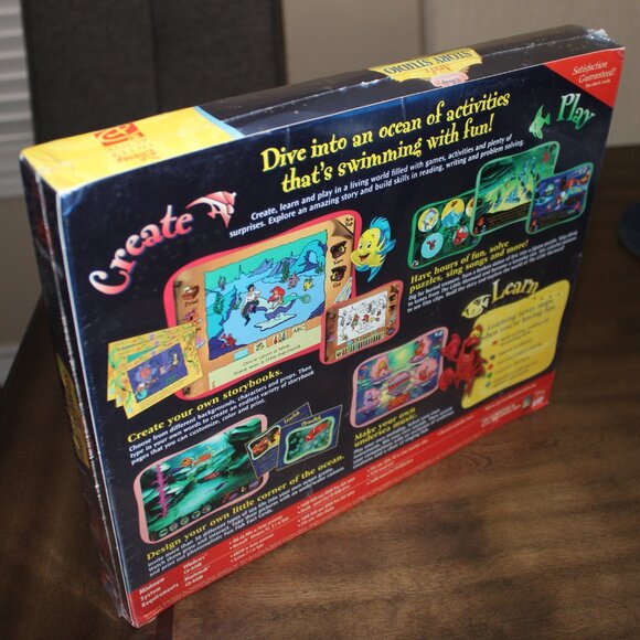 3/$77❤️new sealed 1997 Disney Ariel's Story Studio Big Box PC Game Windows/Mac - Picture 3 of 9